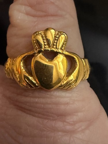 Irish claddagh ring gold - ring,