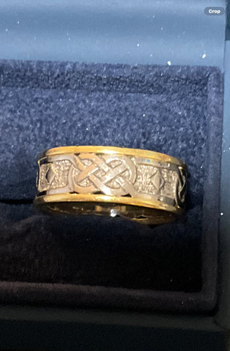 Bespoke 18ct gold - gold, celtic