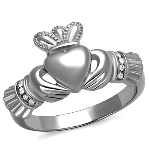 Ladies claddagh ring silver - claddagh,