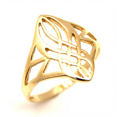 Celtic ring solid hand crafted - celtic,
