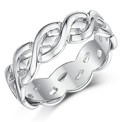 9ct white gold wedding - gold,