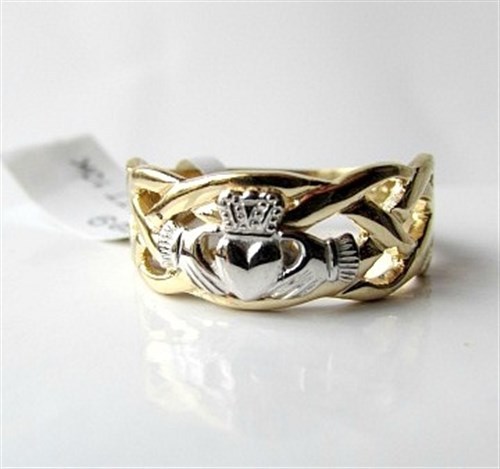 Irish gents celtic claddagh - irish,
