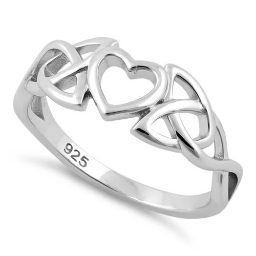 Celtic trinity heart - trinity, ring