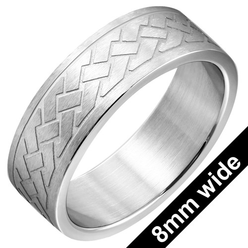 8mm basket weave celtic - 8mm,