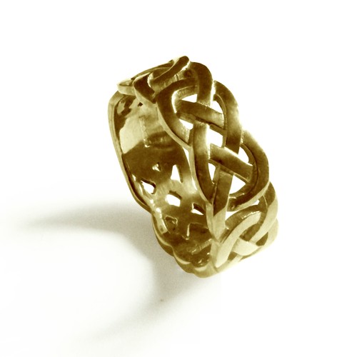 8mm 9ct yellow gold - 9ct,