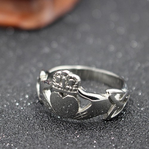 Men claddagh ring - men’s, celtic