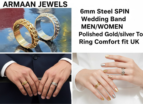 Mens rings titanium stainless - mens,