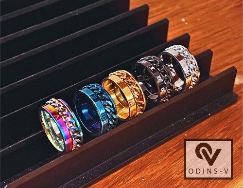 Mens rings titanium - mens, stainless