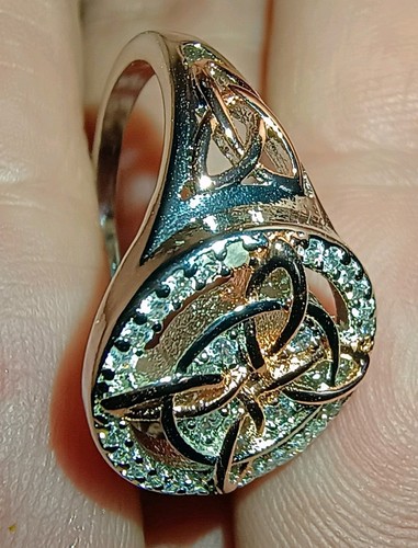 Celtic witch knot ring - celtic,