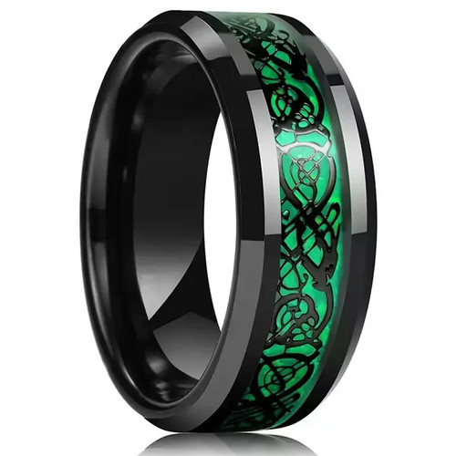 Pair rings 8mm - pair, titanium