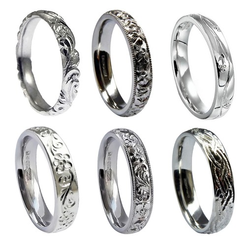 5mm vintage hand engraved - 5mm,