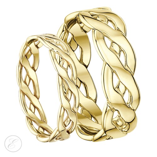 9ct yellow gold hand made - 9ct,