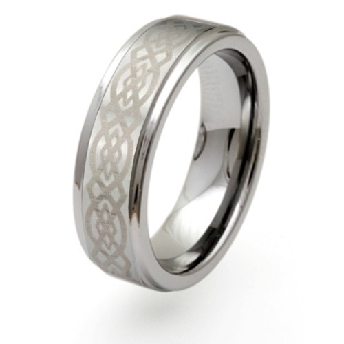 New 8mm mens solid tungsten - 8mm,