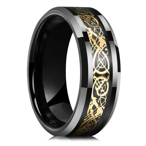 Mens tungsten carbide - mens, celtic